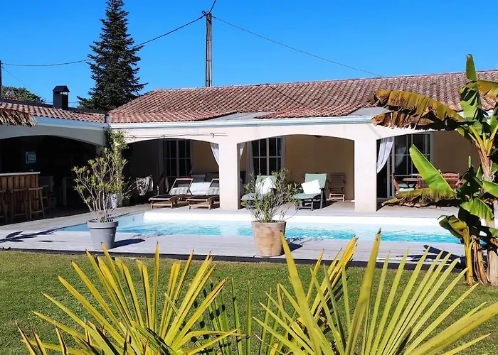 Cosy&charme Piscine Chauffée Bassin D'arcachon Villa La Teste-de-Buch