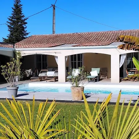 Cosy&charme Piscine Chauffee Bassin D'arcachon Villa La Teste-de-Buch